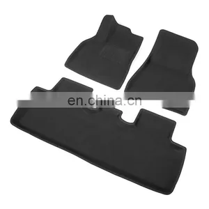 2021 Style 3D Floor Mats for Tesla Model y Car Parts Easy to Wash thumbnail-5
