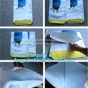 Kraft Paper PP Woven Plastic Cement Valve Bag For 25Kg,kraft Paper Laminated pp Woven Sandwich Bag for Logistic Transport thumbnail-5