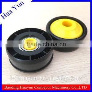 Galvanized Steel Roller End Cap Plastic Cover Ends for Rollers With Precision Ball Bearing thumbnail-1