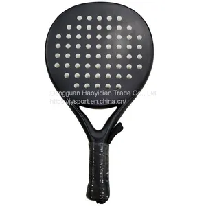 Padel Racket Junior Style Carbon Fiberglass Racquet HYP08jr Custom Logo thumbnail-1