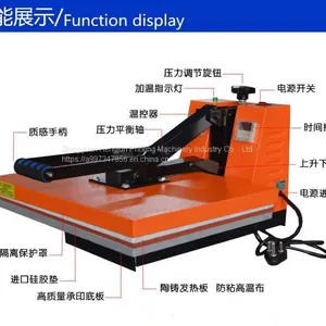 Hengjun Manual Hot Stamping Machine, Heat Transfer Manual Embossing Machine, Hand Pressing T Shirt Printing Machine thumbnail-3