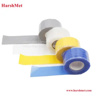 Self Fusing Silicone Rubber Electrical Tape for Protecting High Voltage Cables thumbnail-3