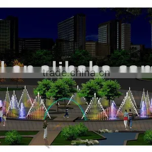 Dancing Fountain in Park thumbnail-1