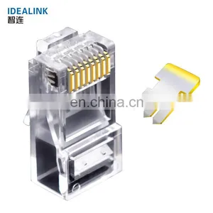 High Performance 1000pcs Set UTP Network Ethernet Cat6 Rj45 Connector 8p8c Modular Plug thumbnail-2