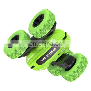 Great Christmas Gift JJRC Q95 2 Play Modes Double-sided Running 360 Rotating Remote Control Stunt Car for Kids thumbnail-4