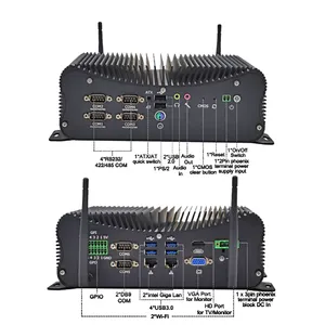 China Advanced Mini IPC Vision Controller Box Industrial Computar PC Automation Robotic Center thumbnail-1