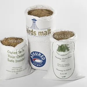 Woven Bags Plastic Empty Rice Packing Sacks Bag Manufacturer PP Packaging Polyethylene for Sale Design Printing 50kg Agriculture thumbnail-5
