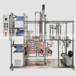 Turnkey Solution Production Line Hemp Oil Distillation Wiped Film Molecular Distillation thumbnail-2