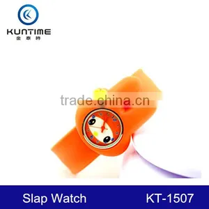 Cartoon Rabbit Design Slap Watch Cheap Wholesale Kids Slap Watches Silicone Slap Watch thumbnail-1