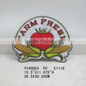 Embossed Wall Tin Sign, Vintage Wall Decor thumbnail-1