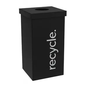 Factory Supplier Recyclable PP Coroplast Sheet Waste Bins thumbnail-3