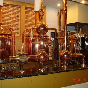 Copper Brewing Equipment With 304 Stainless Steel Fittings and Digital Temperature Control thumbnail-3