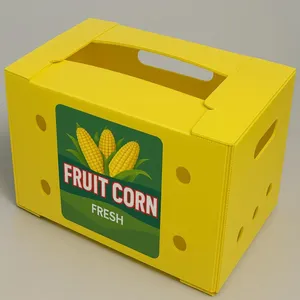 Wholesale Corrugated Plastic / Coroplast Boxes for Fruit and Vegetable thumbnail-4