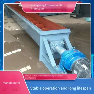 Customized Wls360 Shaftless Screw Conveyor, Shaftless Auger, Sludge Conveyor thumbnail-1