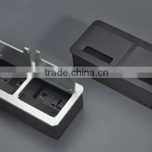 Clamshell Office Furniture Desktop Smart Electrical Power Socket thumbnail-1