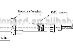 YD62 Magnetic Speed Sensor thumbnail-5
