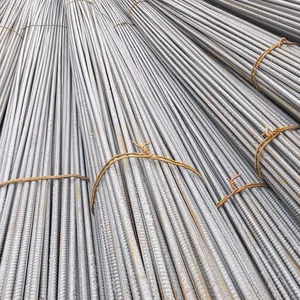 6m 12m HRB300 HRB400 HRB500 B500B 10mm 20mm 25mm Ribbed Steel Bar Hot Rolled Steel Rebar thumbnail-3