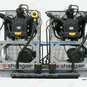 High Pressure Air Compressor is Used for Blowing Beverage Bottles.3/4/5m3/min20bar/30bar/40barHigh Pressure Air Compressor. thumbnail-2