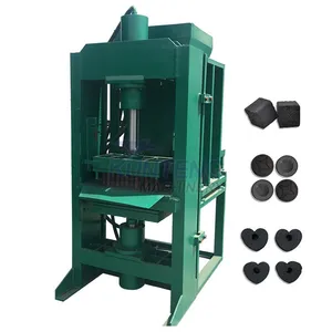 Automatic Biomass Charcoal Hydraulic Shaping Machine Fruitwood Hookah Charcoal Maker Machine EPC thumbnail-1