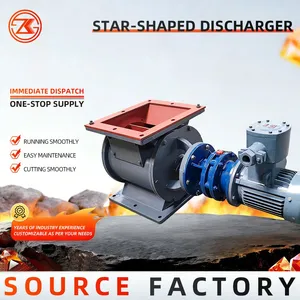 Factory Star Rotary Feeder Air Lock Sealing Valve For Cyclone Tower Dust Collector Ash Conveying System thumbnail-3