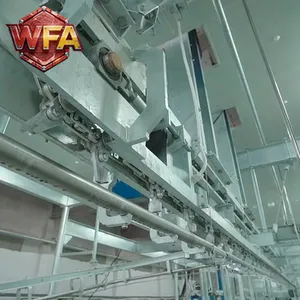 Full Automatic Hydraulic Sheep Slaughter Equipment Custom Layout Complete Goat Abattoir Line For Africa Bangladesh Somalia thumbnail-3