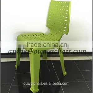 Cheap Plastic Chair /armless Chair/green Chair thumbnail-1