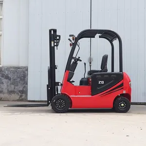 Factory Price Electric Forklift Lithium 3 Ton 4ton 5 Ton Fully Hydraulic Mini Forklift Truck Price for Sale thumbnail-5