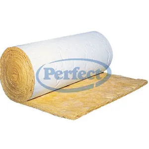 Aluminium Foil Faced Glass Wool Pipe Shell ID 22-1020mm Soundproof Insulation Material for High Temp Steam Pipe Protection thumbnail-4