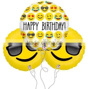 High Quality Emoji Balloon, Foil/aluminum Balloon, Helium Foil Letter Balloon Emoji Balloon thumbnail-5