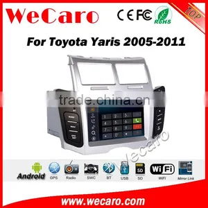 Wecaro WC-TY6221 Android 5.1.1 Car Navigation System for Toyota Yaris Sedan 2005-2011 Car Dvd Player Radio Gps Stereo Silver thumbnail-6