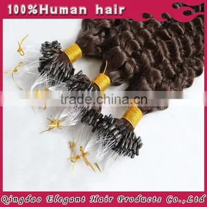 Wholesale Brazilian Human Hair Extension Ombre Micro Loop Ring Hair Extension thumbnail-5