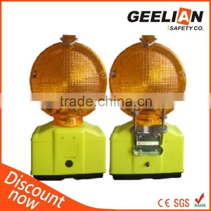 Amber Battery Power Obstruction Warning Light Led Road Beacons Red Led Warning Light thumbnail-1
