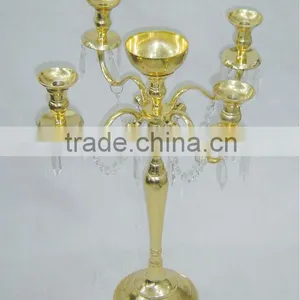 WEDDING CANDELABRA, GOLDEN CANDELABRA thumbnail-1