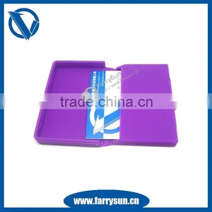 2015 Custom Durable and Flexible Good Sale Silicone Name Card Holder thumbnail-1