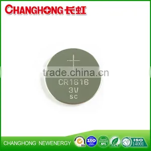 Changhong High Quality CR1616 Lithium Battery CR1616 3v Cell Battery thumbnail-1