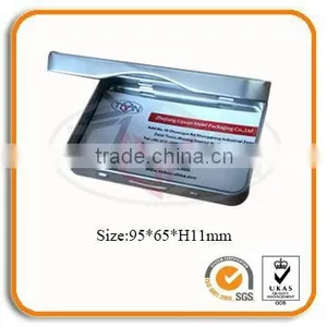 Custom Name Card Collecting Metal Tin Box thumbnail-1