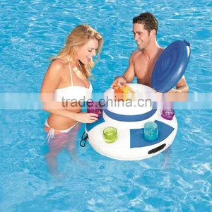 Inflatable Swimming Pool Lake Cooler Beverage Holder thumbnail-1