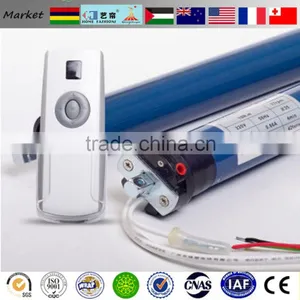 Somfy Motorized Roller Blinds/220V Motor Electric Blackout Roller Blinds Curtains thumbnail-1