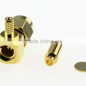 SMA Plug Male Right Angle Coaxial Connector 50 Ohms For 178U Cable thumbnail-2
