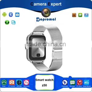 2016 Cheap Price Sleep Monitor Wifi Bluetooth Z50 Smart Watch Phone Quality Choice thumbnail-4