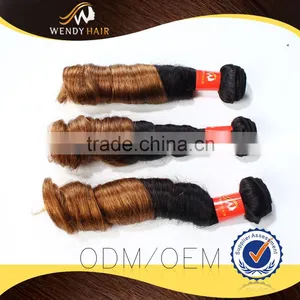 Cheap Wholesale Custom ROMANCE CURL 100% Raw Unprocessed Virgin Peruvian Hair thumbnail-1