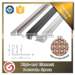 KSL Newest Houes Decorative Straight Metal Tile Edge Finishing Trim thumbnail-1