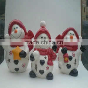 Ceramic Christmas Candlestick Welcome OEM Design thumbnail-1
