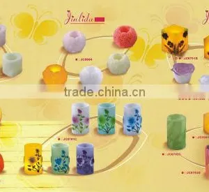 1.Dry Flower Pillar LED Candle thumbnail-2