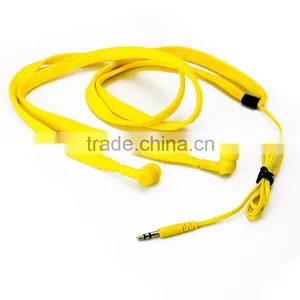 2013 Popular Waterproof Earphone With Shoelace Design for Girls thumbnail-1
