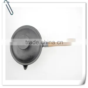 Kitchen Cast Iron Frying Pan With Long Handle thumbnail-1
