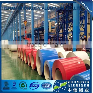 PVDF/PE Color Coated A1050/A1100/A3105/A3003/3104/A5052/A5083/A8011 Aluminum Coil for Roofing, Ceiling,gutter,Decoration thumbnail-2