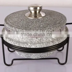 Large Cooking Pot With Wood Frame Soup Cooking Pot Granite Cooking Pots thumbnail-1