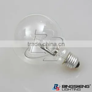 G80 220-240V 52W E27 Frost ECO Halogen Bulb thumbnail-1