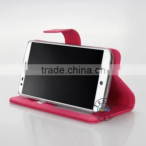 FANCY STAND PU LEATHER COVER CASE FOR LG G2 MINI,WITH CREDIT CARD HOLDER thumbnail-1